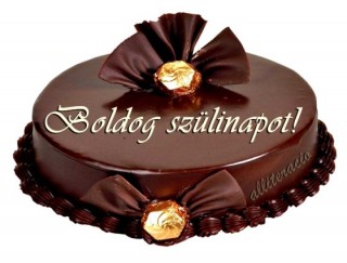 Születésnap torta