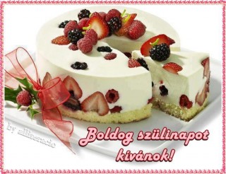Születésnap torta