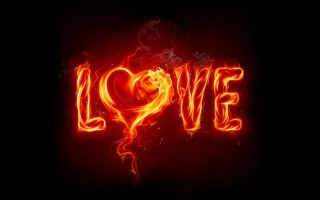 Lángoló love